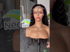 Υδάτινο κύμα HD Προσωπική 13x6 Παρούκα Ανθρώπινα μαλλιά Παρούκες Δαντέλα Υπερ διπλή σύρση