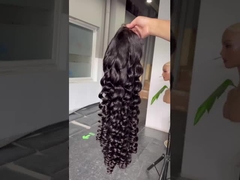 Προσαρμοσμένο πακέτο Δαντέλα για ανθρώπινα μαλλιά περούκα 8-32 ίντσες μήκος Δωρεάν σχεδιασμός λογότυπου