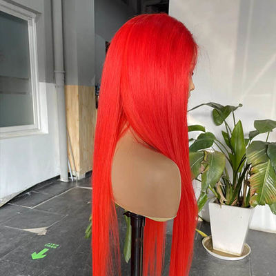 Neobeauty Glueless Highlight Red Human Hair Lace Wig Wear And Go For Women