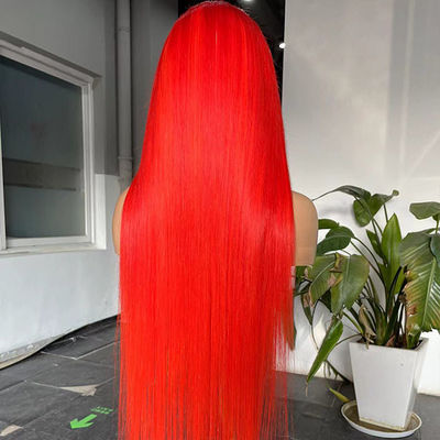 Neobeauty Glueless Highlight Red Human Hair Lace Wig Wear And Go For Women
