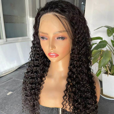 Udetectable Swiss HD Lace Wig Real Frontal Deep Curly Glueless 300grams