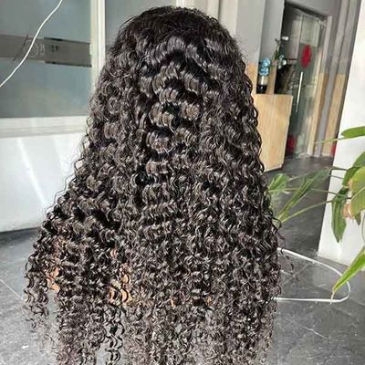 Udetectable Swiss HD Lace Wig Real Frontal Deep Curly Glueless 300grams