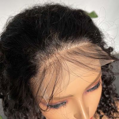10 inch Transparent 4X4 Lace Closure Wig Short Body Wave Wig Human Hair