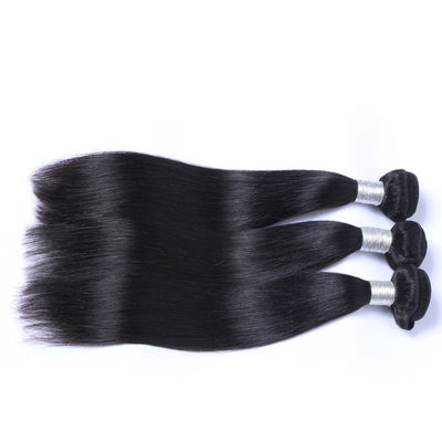 Malaysian Straight Raw Hair Bundles 3/4 100% Human Hair Extension Weaving