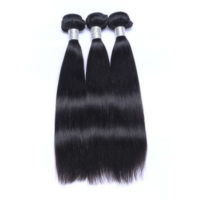 Malaysian Straight Raw Hair Bundles 3/4 100% Human Hair Extension Weaving