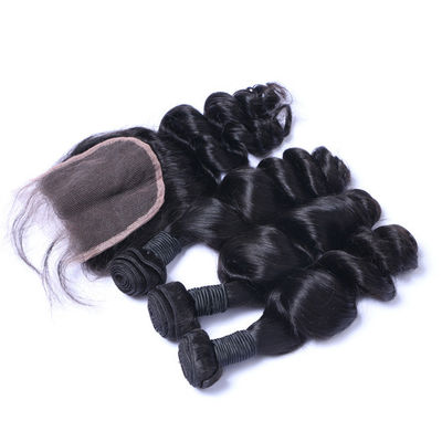 Brazilian Raw Hair Bundles Vendor Aligned Mink Cuticle Loose Wave 10A Raw Indian Hair
