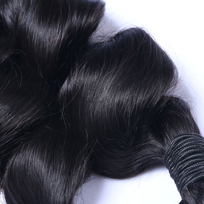 100% Unprocessed Raw Indonesian Bundles Cuticle Aligned Human Hair Loose Wave