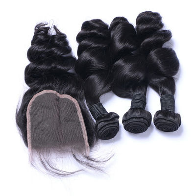 Brazilian Raw Hair Bundles Vendor Aligned Mink Cuticle Loose Wave 10A Raw Indian Hair