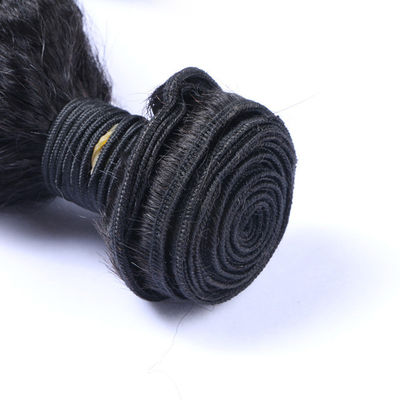 10A Human Kinky Bulk Hair Weave Kinky Curly Straight 10inches