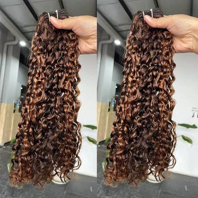 Hot Burmese Curly Raw Virgin Human Hair Bundles Vendor 12A Grade Super Double Drawn Pixie Curly Cuticle Aligned Hair