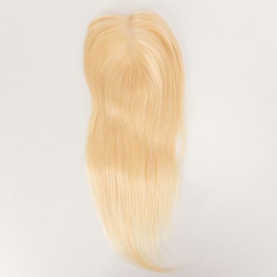 6x8 Women'S Toupee Wigs Remy Hair Lace Closure Topper Cuticle Aligned Real Blonde #613