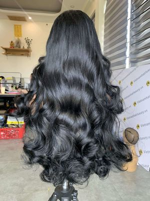 Peruvian Human Hair Front Lace Wigs Hair Weight 150G-300G With Peruvian Hair