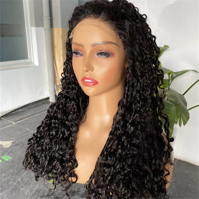 Neobeauty Pixie Curl Raw 5x5 Hd Lace Closure Wig Human Hair Natural Color