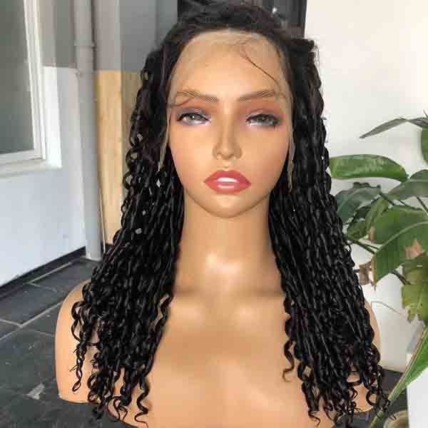 Pissy Curls Hair Glueless Precut Wigs 13x6 HD Undetectable Lace Front Wigs