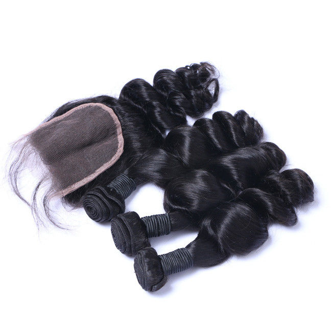 Brazilian Raw Hair Bundles Vendor Aligned Mink Cuticle Loose Wave 10A Raw Indian Hair