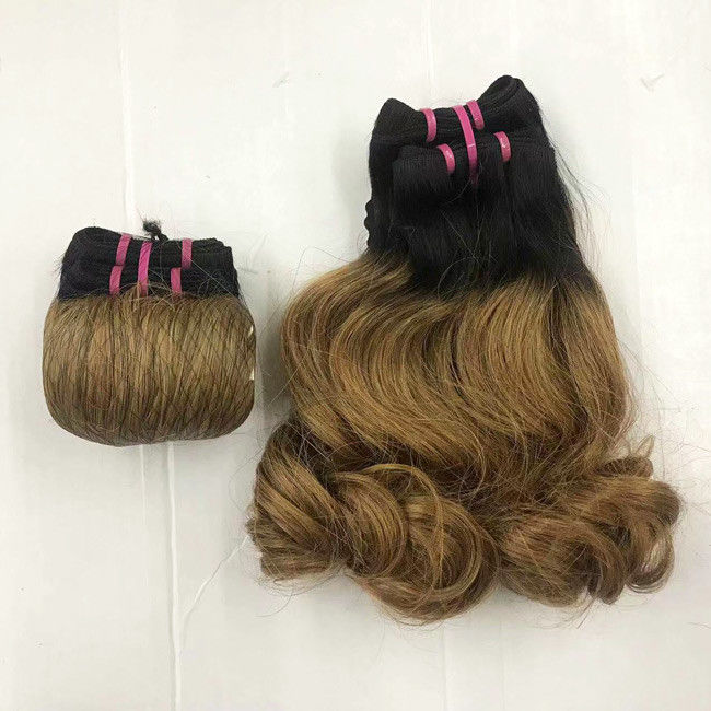 Virgin Cuticle Aligned Double Drawn Human Hair Bouncy Funmi Curly Bundles Magic